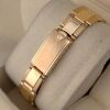 Rolex 9083 Vintage Precision 9k Gold UFO on 14k USA Rivet Bracelet 36mm 1952 - 5