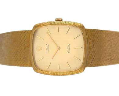 Rolex 4096 Rare Vintage Cellini 18K Yellow Gold 29mm 1975