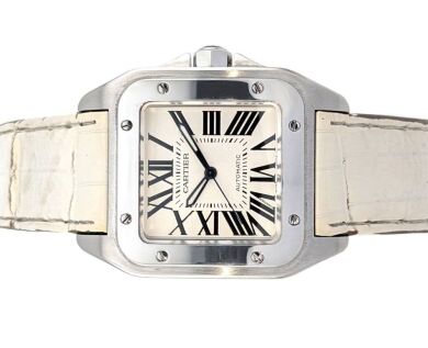 Cartier 2656 Santos 100 XL 38mm 2004 Box & Papers