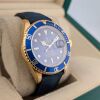 Rolex 16618 Submariner Date 18k Bluesy 40mm 2007 Z Serial Box & Papers - 4