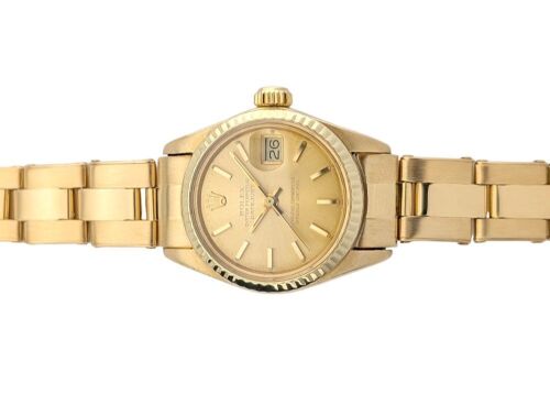 Rolex 6917 Lady-Datejust 18k Yellow Gold 26mm 1978