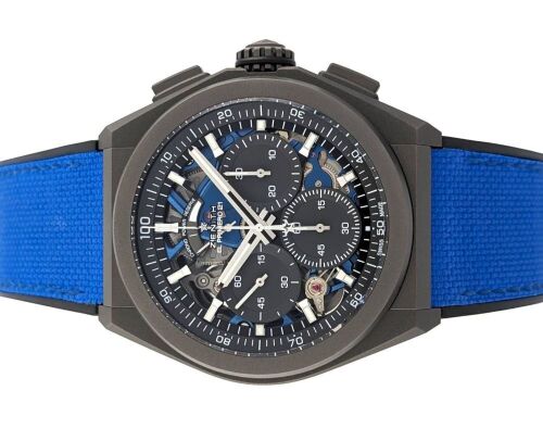 Zenith 97.9001.9004/81.R946 Defy 21 UltraBlue 44mm 2024 Box & Papers