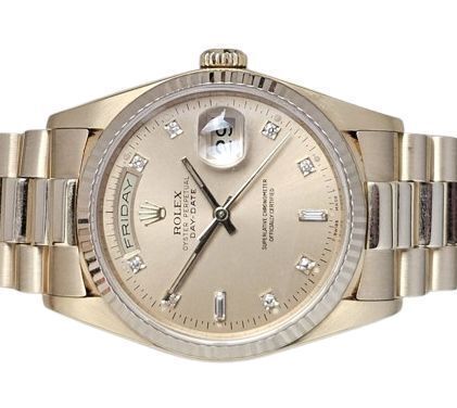 Rolex Day-Date 36 Diamond Dial 18238