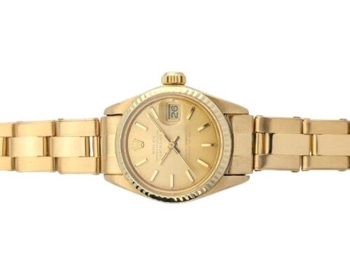 Rolex 6917 Lady-Datejust 18k Yellow Gold 26mm 1978