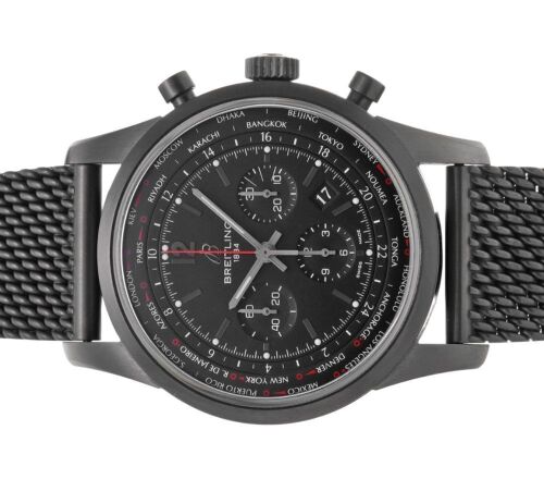 Breitling MB0510 Transocean Unitime Pilot 46mm 2014 Box & Papers