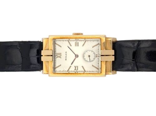 Rolex Vintage French-made Case 18k Gold Art Deco 20mmx38mm 1930 &ndash; 1940s