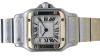Cartier Santos Galb&eacute;e White Romans 18K Yellow Gold Ref W20012C4 2008