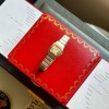 Cartier Santos Galb&eacute;e White Romans 18K Yellow Gold Ref W20012C4 2008 - 7