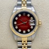 Rolex Lady-Datejust 26 Red Vignette Big Diamond Ref 79173 2002 - 3