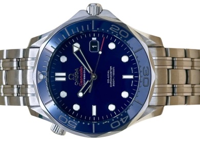 Omega Seamaster Professional 300 Co-Axial Blue Ceramic Ref 212.30.41.20.03.001 2017
