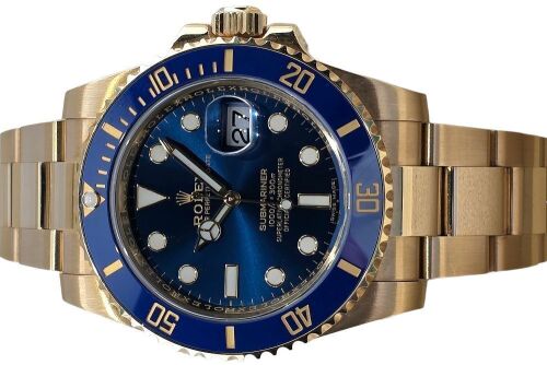 Rolex Submariner 116618LB Yellow Gold 2017
