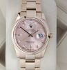 Rolex Day-Date 36 Rose Gold Diamond Dial 118205 - 3
