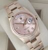 Rolex Day-Date 36 Rose Gold Diamond Dial 118205 - 4
