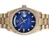 Rolex Day-Date 36 Blue Vignette Diamond Dial 18078