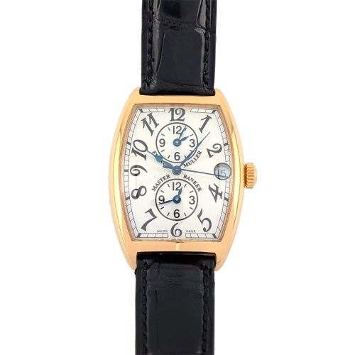 Franck Muller 2852MB Master Banker 18k Rose Gold 31mm 2010 Box & Papers