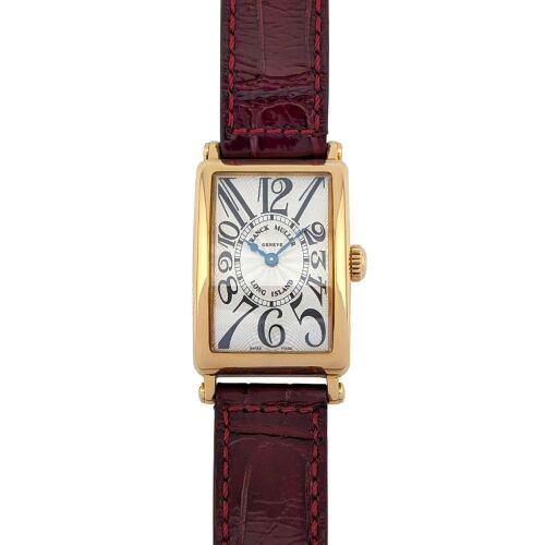 Franck Muller 900QZ 18k Long Island 23mmx32mm 2002 Box & Papers