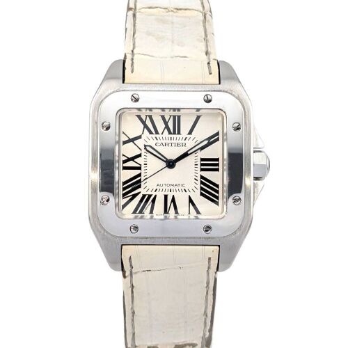 Cartier 2656 Santos 100 XL 38mm 2004 Box & Papers