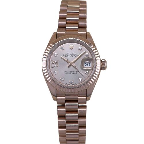 Rolex Lady Datejust 28MM Rose Gold