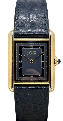 Cartier Tank Must Grey Romans 2025 CARTIER SERVICED