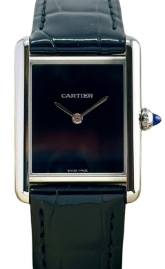 Cartier Tank Must Black Dial 2024
