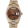 Rolex Day-Date 36 Wood Dial 18038