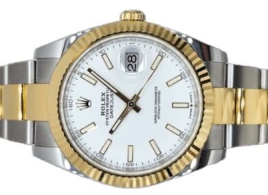 Rolex Datejust 41 Two Tone 2022 Box and Papers