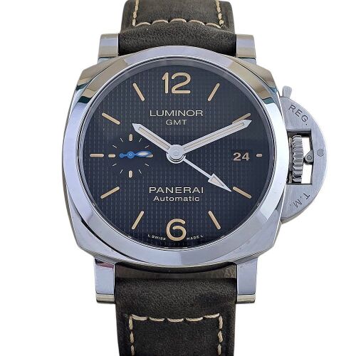 Panerai Luminor PAM01535 GMT Waffle Dial