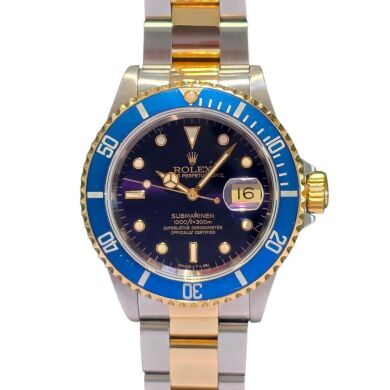 Rolex Submariner 16613 Purple Dial