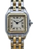 Cartier Panth&eacute;re Small Two Row 18K Yellow Gold White Romans Ref 1120