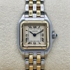 Cartier Panth&eacute;re Small Two Row 18K Yellow Gold White Romans Ref 1120 - 3