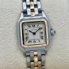 Cartier Panth&eacute;re Small Single Row 18K Yellow Gold White Romans - 2