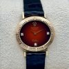 Rolex Cellini 18K Yellow Gold Red Vignette Diamond Ref 4081 1991 - 2