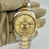 Rolex Sky-Dweller Champagne 18K Yellow Gold Two Tone Ref 326933 2021 - 9