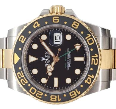 Rolex GMT Master II Two tone 40mm 2012 Box and Papers