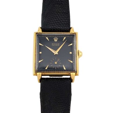 Rolex 4330 Vintage Precision 18k Gold 26mmx35mm 1930s-1940s