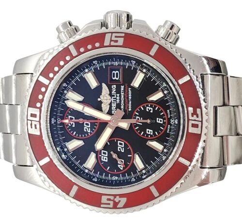 Breitling Aeromarine SuperOcean II Red Bezel Ltd.Ed 44mm 2021