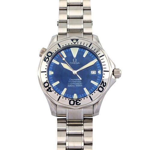 Omega 2255.80 Seamaster Diver 300M Electric Blue 41mm 2006