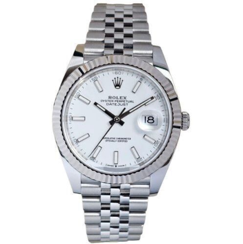 Rolex Datejust 41 White Dial 126334 AS NEW (2025)