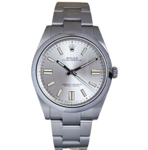 Rolex Oyster Perpetual 41 124300 Silver Dial