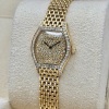 Cartier Tortue 66036 18k Yellow Gold Pave Dial Factory Diamond Set - 5