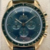 Omega Speedmaster Moonshine 18K Yellow Gold Green Dial 2023 - 3