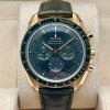 Omega Speedmaster Moonshine 18K Yellow Gold Green Dial 2023 - 4