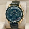 Omega Speedmaster Moonshine 18K Yellow Gold Green Dial 2023 - 5