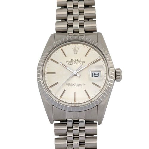 Rolex 16030 Datejust 36 Silver Sunburst Dial 36mm 1984