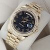 Rolex Day-Date II 41 Black Wave Dial 218238 - 2