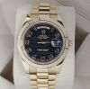 Rolex Day-Date II 41 Black Wave Dial 218238 - 3