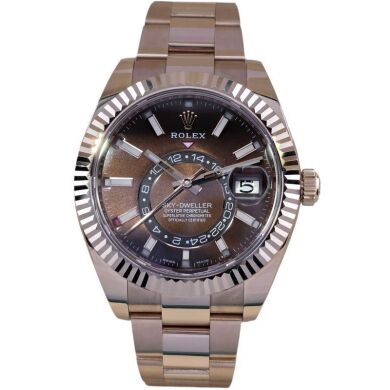 Rolex Sky-Dweller 326935 Rose Gold Brown Dial (2022)