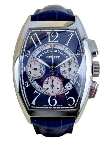 Franck Muller Cintree Curvex 8880 Blue Dial