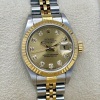 Rolex Lady-Datejust 26 Champagne Big Diamond Dial - 2