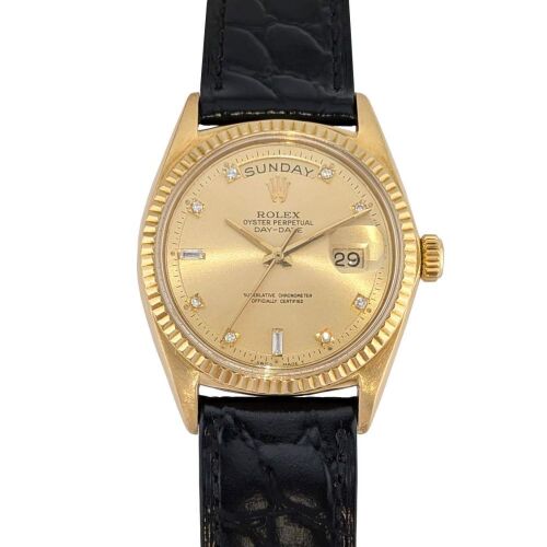 Rolex 1803 Day-Date Champagne Diamond Dial 36mm 1963